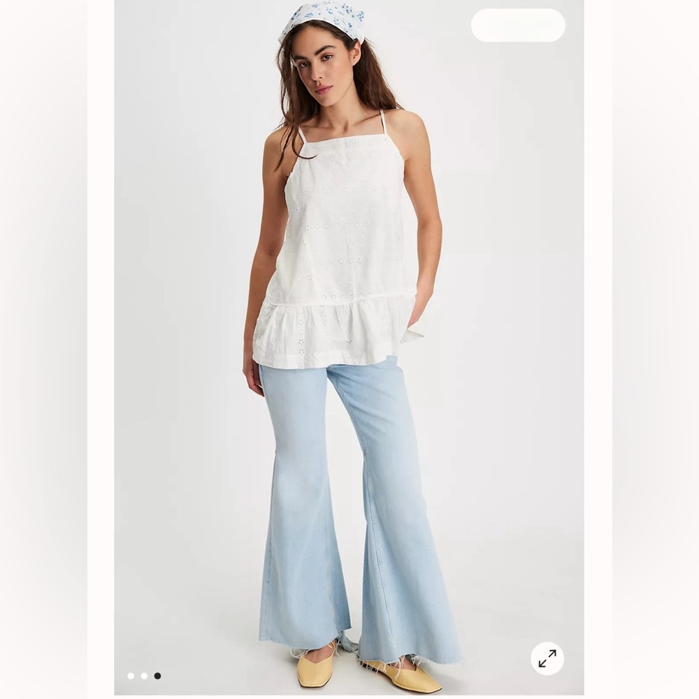 FREE PEOPLE Caught Up Tunic Tank NWT
